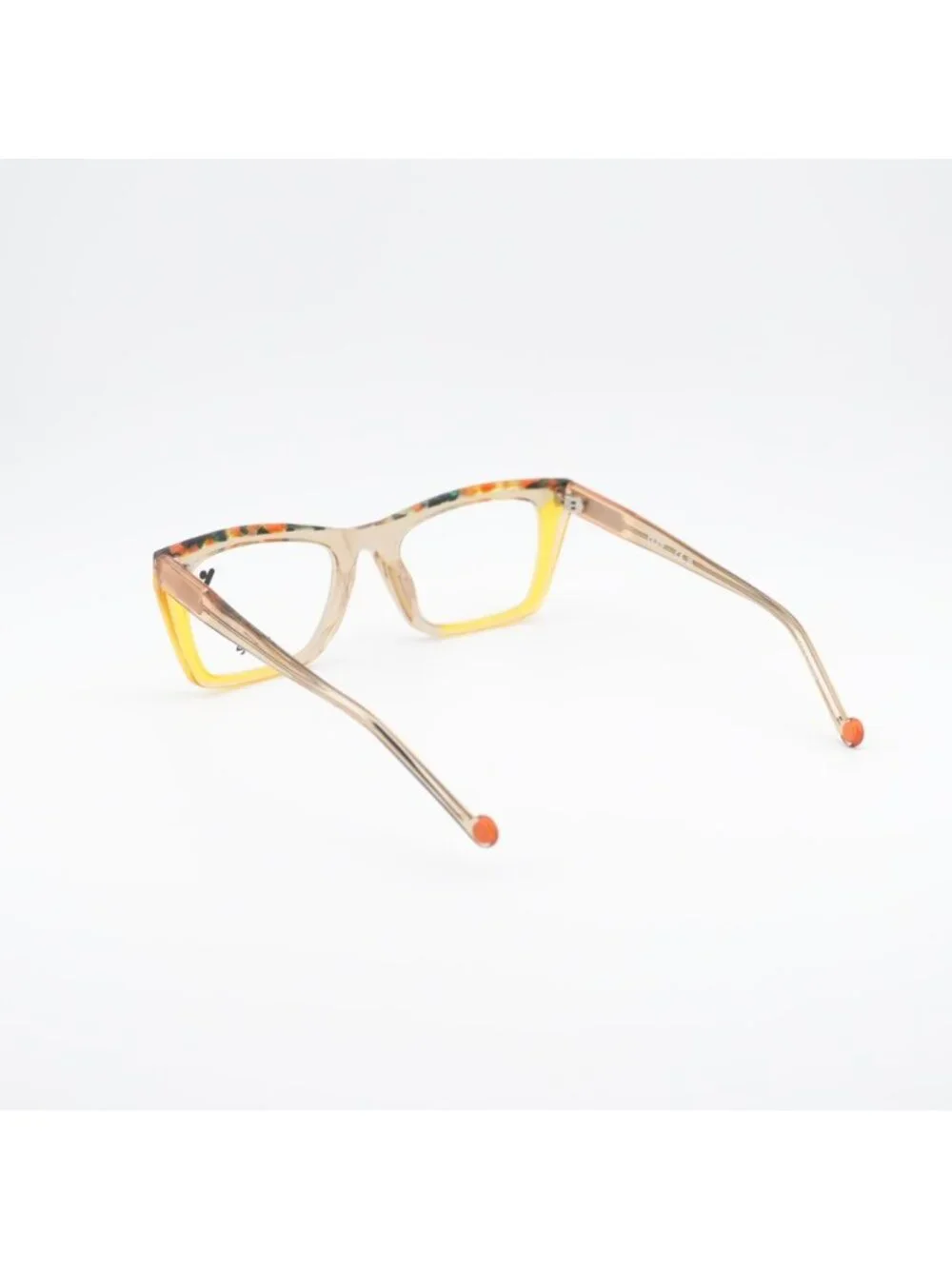Pure P-7012 250 Eyeglasses Camel 53mm Square Frame